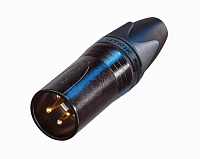 Neutrik NC3MXX-B кабельный разъем XLR папа