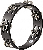 MEINL CTA2S-BK тамбурин 8" (профессиональный), джинглы - сталь, корпус - дерево, цвет - черный
