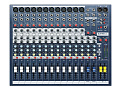 Soundcraft EPM12 микшерный пульт 12 моно, 2 стерео, 2 Aux, фейдеры 60мм. Рэковое крепление в комплекте