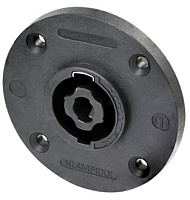 Neutrik NL4MPRXX панельный разъём Speakon female 4-контактный, круглый фланец