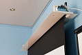 Multivision Orion 3017HC Экран 16x9 моторизованный. Размер полотна 300cмx199cм, с черной окантовкой и кнопками управления.
