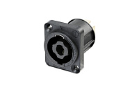 Neutrik NL4MPXX панельный разъём Speakon female 4-контактный, квадратный фланец
