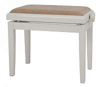 GEWA Piano bench Deluxe White high gloss Банкетка для пианино