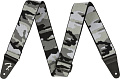 FENDER WeighLess 2" Gray Camo Strap гитарный ремень, расцветка камуфляж