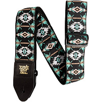 ERNIE BALL 5325  гитарный ремень Jacquard с рисунком Southwestern Turquoise