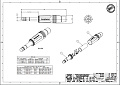 Amphenol ACPS-GN Разъем джек стерео 6.3 мм 