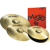 PAISTE 101 BRASS UNIVERSAL SET набор тарелок (Hi-hat 14', Crash 16', Ride 20')