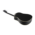 STARSUN DG120c-p Black акустическая гитара, цвет черный