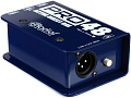 Radial PRO48 Активный дибокс, вход 1 x 1/4"TRS, thru 1 x 1/4 TRS, выход 1 x XLR и 1 x XLR (low-Z)