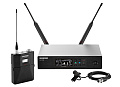 SHURE QLXD14E/150/C G51 радиосистема с поясным передатчиком и петличным микрофоном MX150C (кардиоидный)