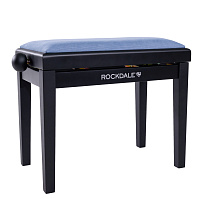 ROCKDALE RHAPSODY 131 SV BLACK ROYAL BLUE банкетка, цвет корпуса черный матовый, цвет сиденья темно-синий