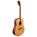ROCKDALE Aurora D6 NAT Satin акустическая гитара, дредноут, цвет натуральный, сатиновое покрытие