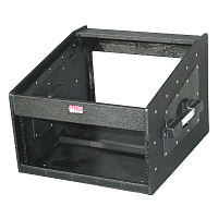 GATOR GRCW-10X4  рэковый кейс, 10U верх, 4U низ, дерево, черный, со съемным чехлом
