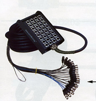 SOUNDKING AH122 50m мультикор (stage box) 32x8, 50 метров