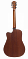 FLIGHT AD-455C NA  акустическая гитара, c вырезом и скосом, цвет натуральный