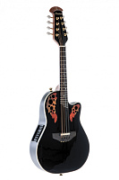 OVATION MM68AX-5 Americana Collection Black Электромандолина с кейсом