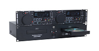 American Audio UCD200  двухдисковый CD-проигрыватель в рэковом исполнении с 2 портами USB 