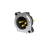Seetronic SCADM3-V панельный разъем XLR папа, вертикальная установка