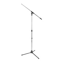 OnStage MS7701C  микрофонная стойка-журавль, тренога, регулируемая высота, хром