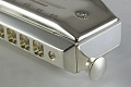 HOHNER Silver Concerto 7535/48 C (M753501)- губн. гармоника - Chromatic, 12 отв., 48 яз., корпус - серебро, крышки - серебро, язычки - медь (1.2 мм)
