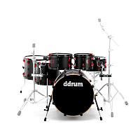 Ddrum HYBRID 5 PLAYER SatinBlack ударная установка из пяти барабанов, без тарелок и стоек