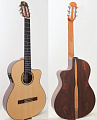 PRUDENCIO SAEZ 169 Spruce Top гитара классическая электроакустическая с вырезом