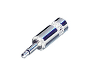 Neutrik NYS226L кабельный разъем Jack 3.5мм моно, металический корпус для кабеля 6мм