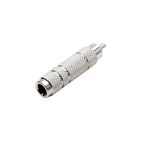 Adam Hall 7541  переходник 6.3 mono Jack(F) - mono RCA(M)