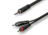 ROXTONE RAYC150/3 Аудиокабель, 3.5 мм джек стерео - 2 x RCA, длина 3 метра