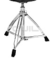 GUIL SL-12 стульчик барабанщика, круглое сидение, регулировка высоты 55 см - 74 см, хром