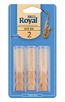 RICO RJB0320 Rico Royal трости для саксофона альт №2, 3 штуки в упаковке