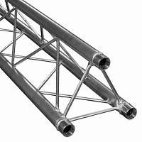 Dura Truss DT 23-250 straight Ферма алюминиевая, треугольное сечение 220х220 мм, длина 250 см. Труба 35х2. Макс. распределенная нагрузка 215 кг/кв.м. Вес 5,7 кг