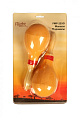 FLIGHT FMP-255O Маракасы, в комплекте: маракасы - 1 пара Размер: 25,5х9см Состав: пластик, дерево