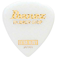 IBANEZ PA16XRG-WH PICKS медиатор extra heavy, цвет белый с резиновым напылением, толщина 1.2 мм