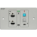 Ecler VEO-XWT44E Настенная панель-передатчик сигналов HDMI и USB-C по HDBaseT