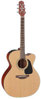 TAKAMINE PRO SERIES 1 P1JC электроакустическая гитара типа JUMBO CUTAWAY, с кейсом, цвет натуральный