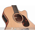 FURCH MC Blue Gc-CM SPE+чехол  электроакустическая гитара, верхняя дека массив кедра, нижняя дека массив красного дерева
