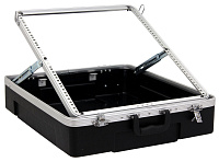 TOREX AMIX12U ABS кейс 19", с наклонной рамкой для микшерного пульта, 12U, стальные замки-"бабочки" 2 шт.