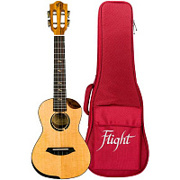 FLIGHT VICTORIA TENOR EQ-A  укулеле со звукоснимателем, тенор, верхняя дека массив ели, корпус акация
