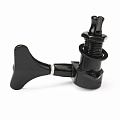 PAXPHIL JB-150-BK Колки для бас-гитары, 2+2, чёрные (в комплекте 4 втулки, 4 шайбы, 4 шурупа)