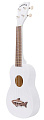 KALA MK-SS/WHT MAKALA SHARK, SOPRANO UKULELE, GREAT WHI укулеле сопрано, цвет белый