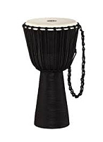 MEINL HDJ3-M  африканский джембе Medium (10" х 20"), цвет - черный, мембрана - кожа козла