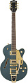 GRETSCH G5655TG EMTC CB JR CDG полуакустическая электрогитара, цвет зеленый