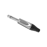 Amphenol TM2P Разъем 1/4" (6.35 мм) моноджек, штекер, колпачок из пластика