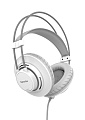 Superlux HD672 White полуоткрытые наушники с силиконовыми амбушюрами, цвет белый
