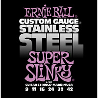 Ernie Ball 2248 струны для электрогитары Super 9-42, сталь