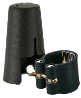 Vandoren LC27P Ligature leather для саксофона альт с пластиковым колпачком