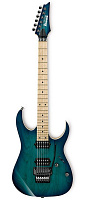 IBANEZ RG652AHM-NGB электрогитара, цвет бёрст морской волны, кейс в комплекте