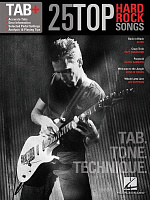 HL00102469 - Tab+: 25 Top Hard Rock Songs - Tab. Tone. Technique