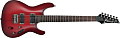 IBANEZ S521-BBS BLACKBERRY SUNBURST 6-струнная электрогитара, цвет тёмно-красный санбёрст